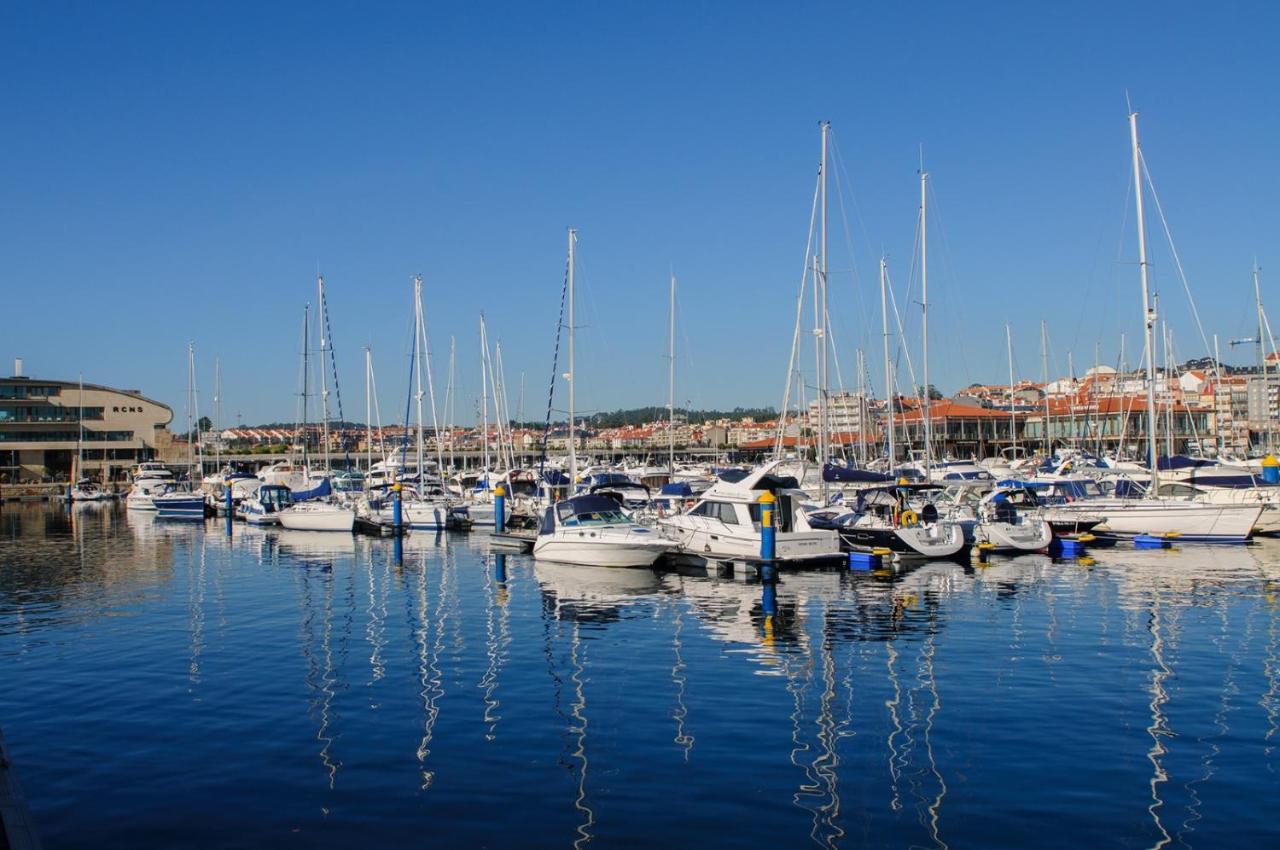 apartamento centro sanxenxo con parking gratis Sanxenxo Exterior foto