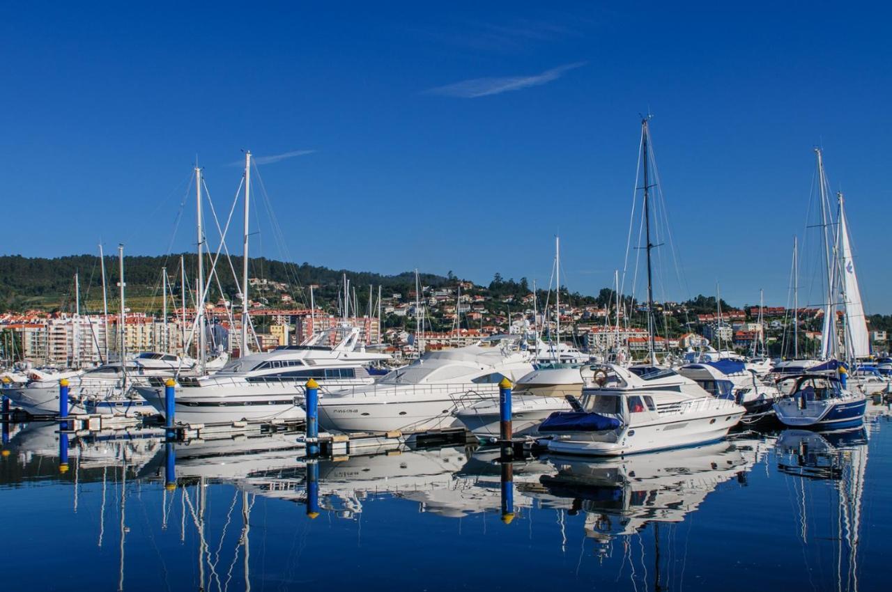 apartamento centro sanxenxo con parking gratis Sanxenxo Exterior foto