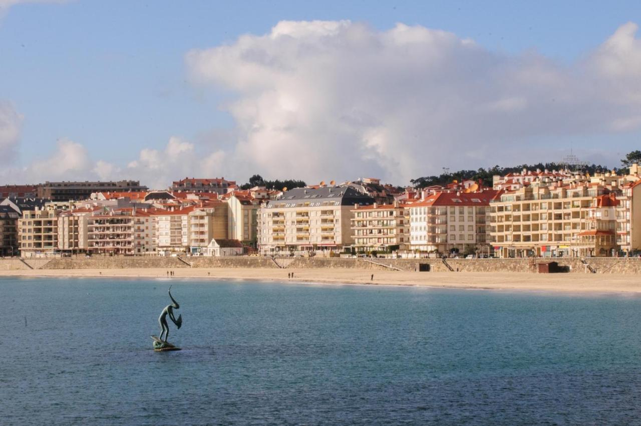 apartamento centro sanxenxo con parking gratis Sanxenxo Exterior foto